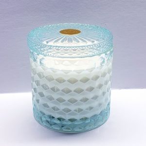 Natural Soy Candle AZURE SANDS 2-wick Shimmer Candle, 15 oz